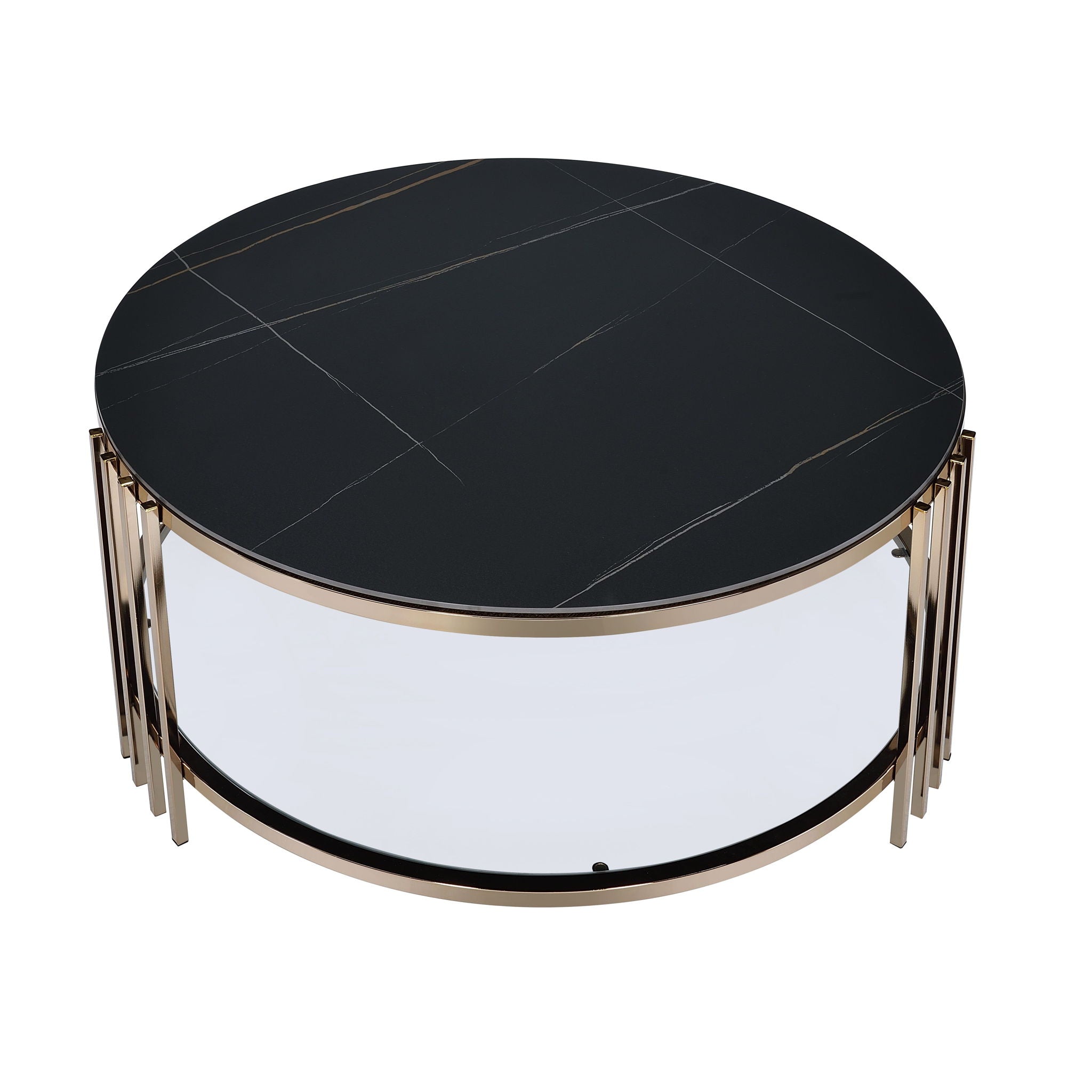 Abisha - Sintered Stone Top Round Tables
