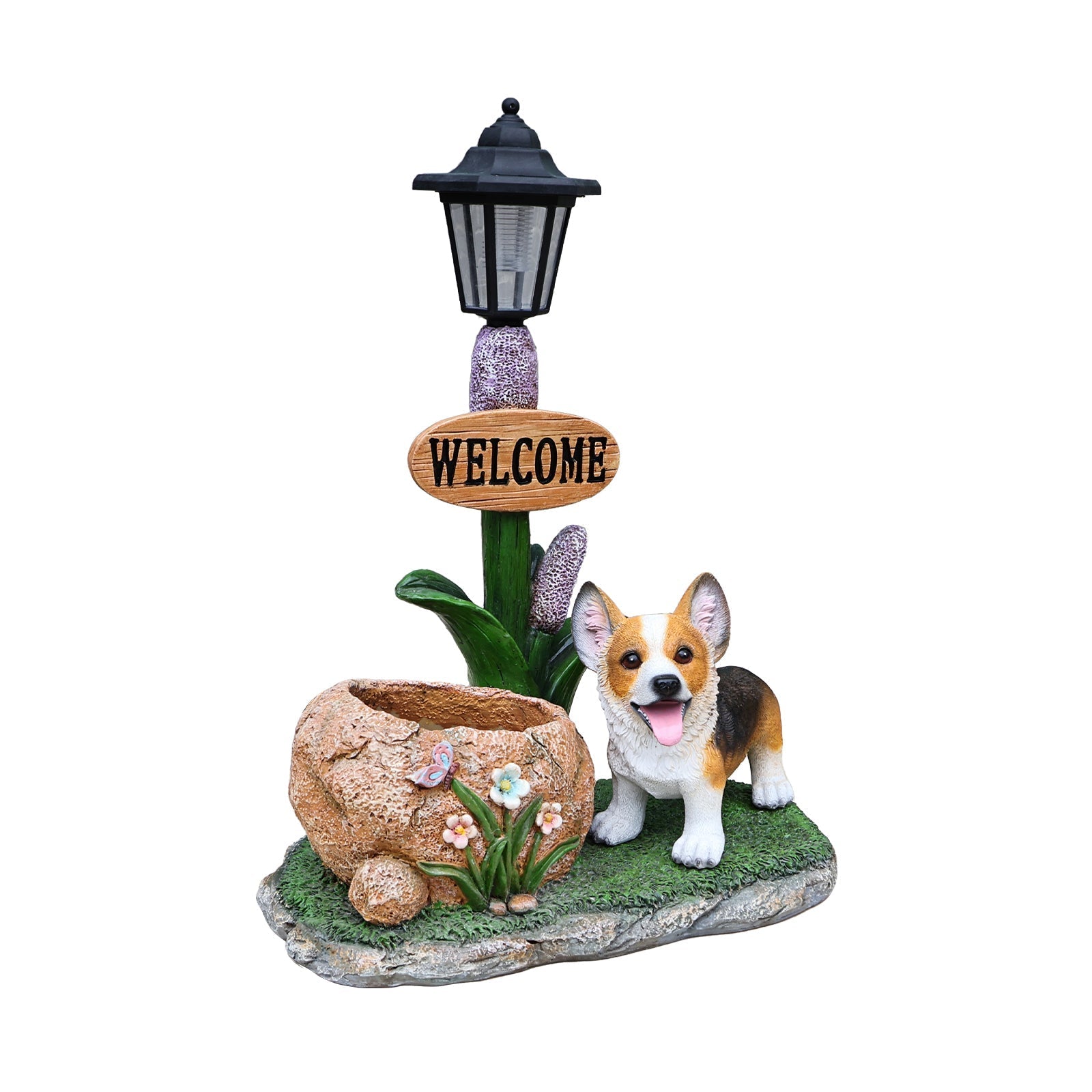 Corgi Dog Planter Garden Decor