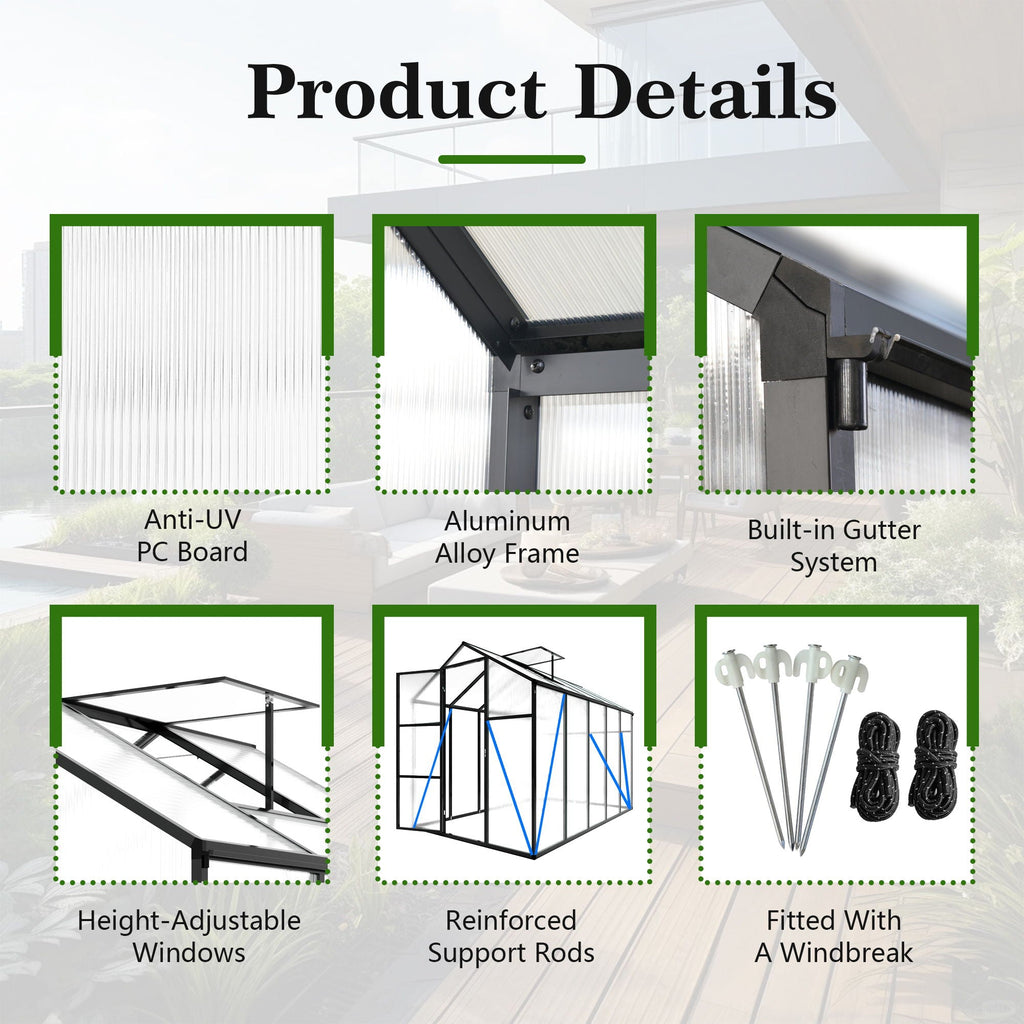 Gain Height Windproof house With Raised Base
