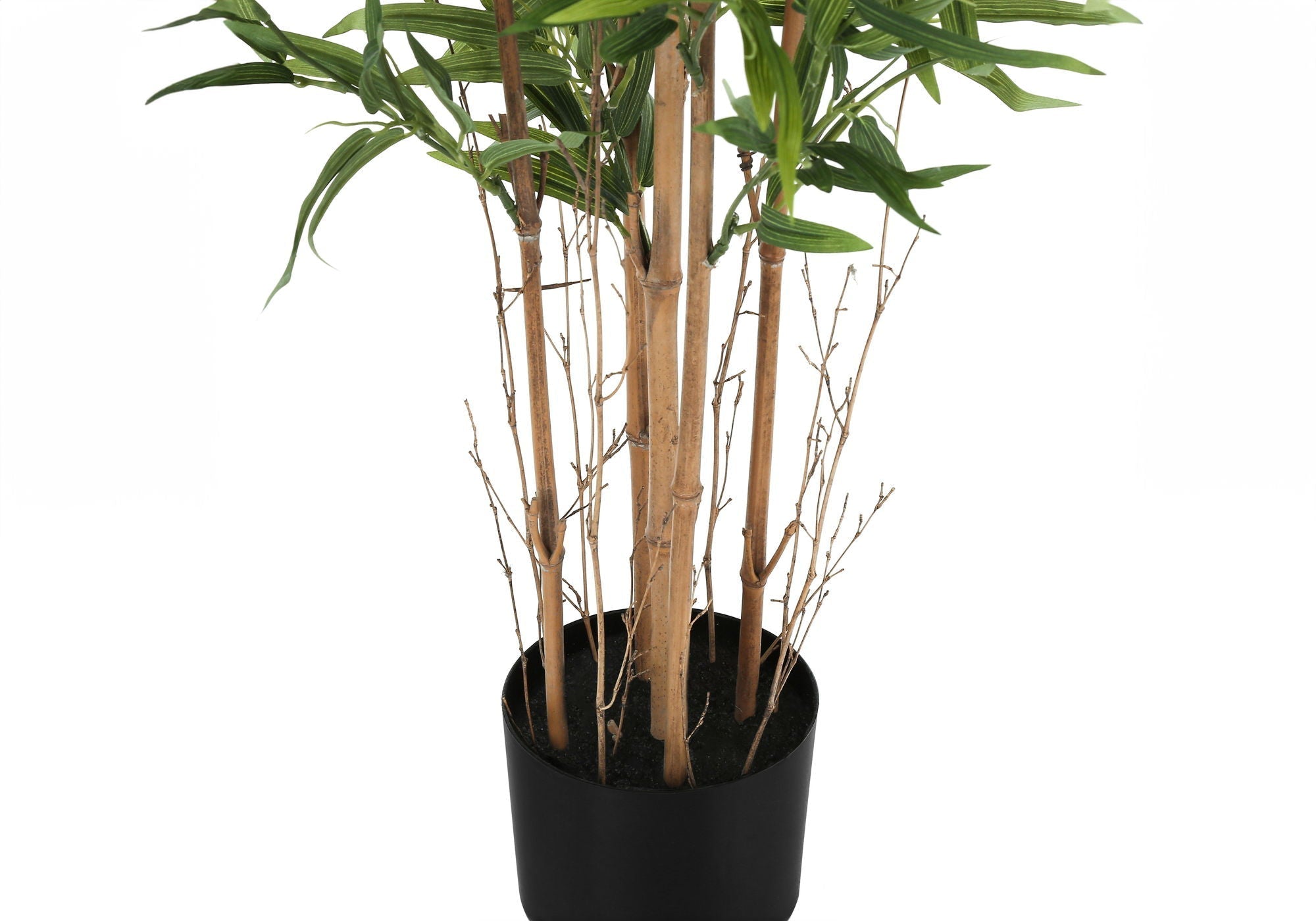 50" Tall Artificial Bamboo Tree, Potted Decorative Plant