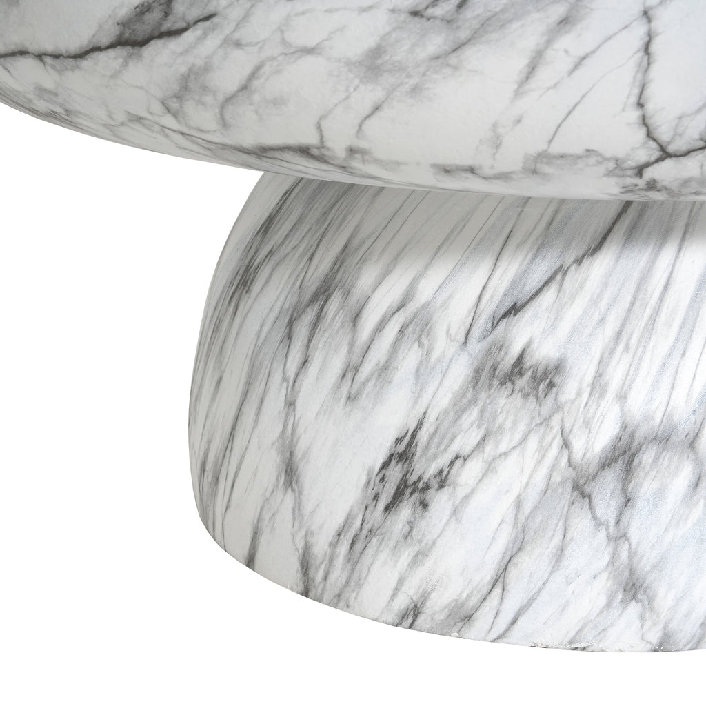 MGO Faux Marble Coffee Table for Indoor and Outdoor Use