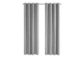 2 Pieces Set Room Darkening Curtain Panels with Grommet