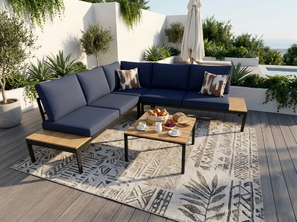 Outdoor Patio Furniture Set Sofa