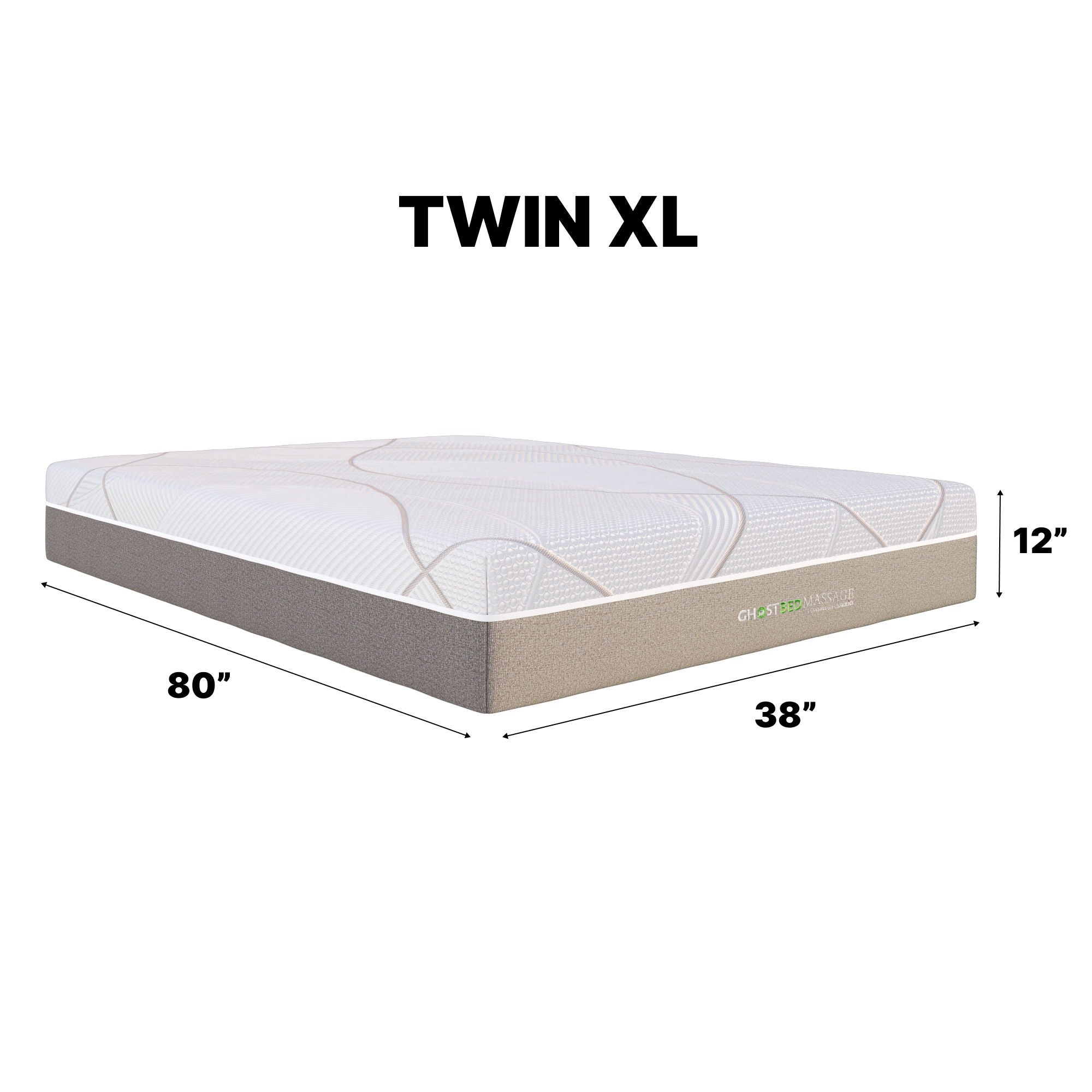 12" Profile Massage Mattress