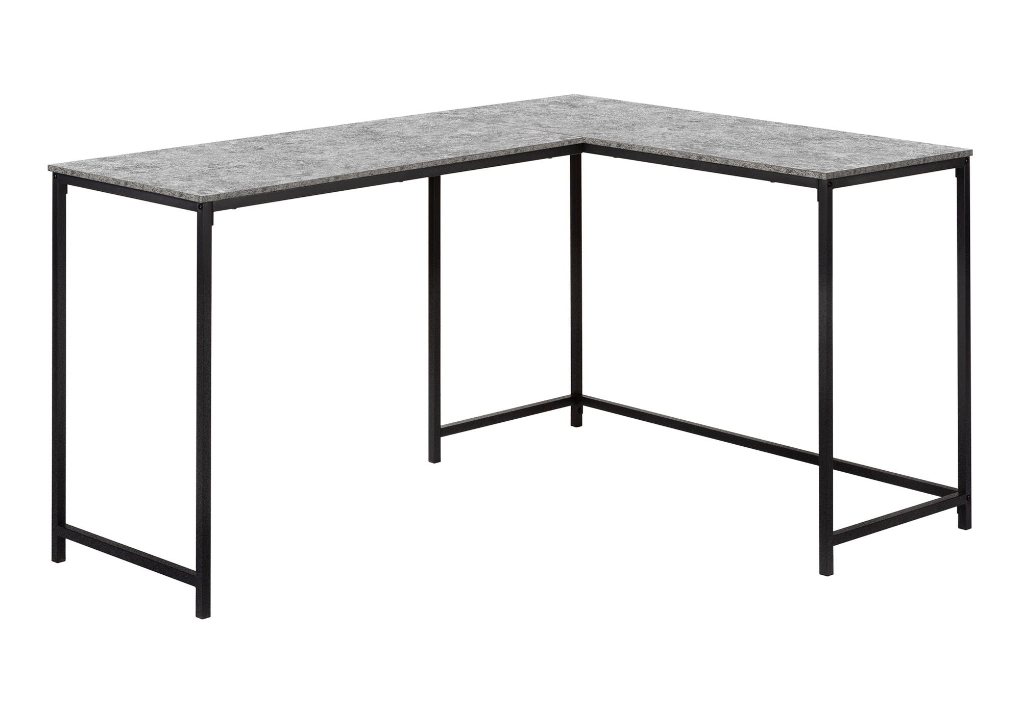 Contemporary L-Shaped Computer Desk for Home Office