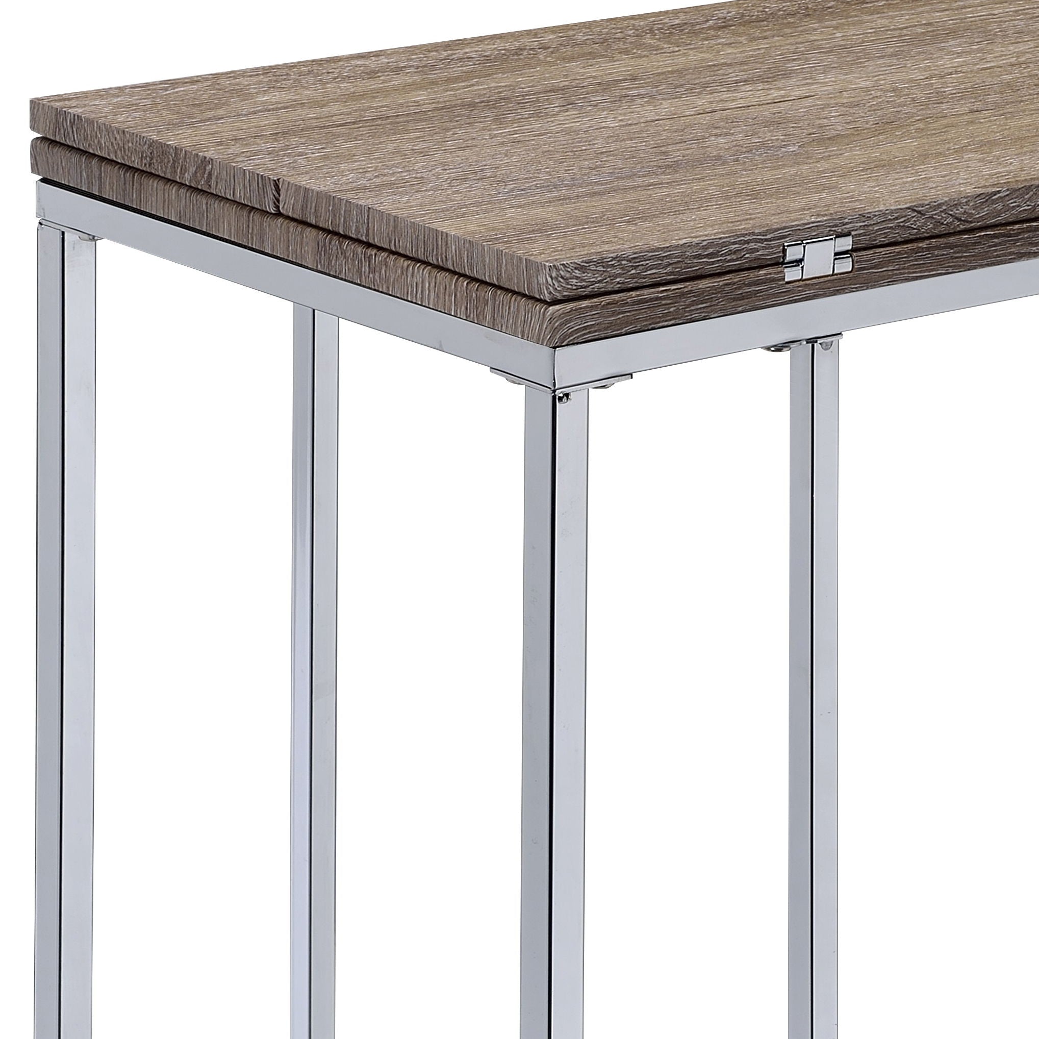 Danson Weathered Accent Table - Oak