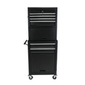 6 Drawer Lockable Tool Cabinet On Wheels With Detachable Toolbox
