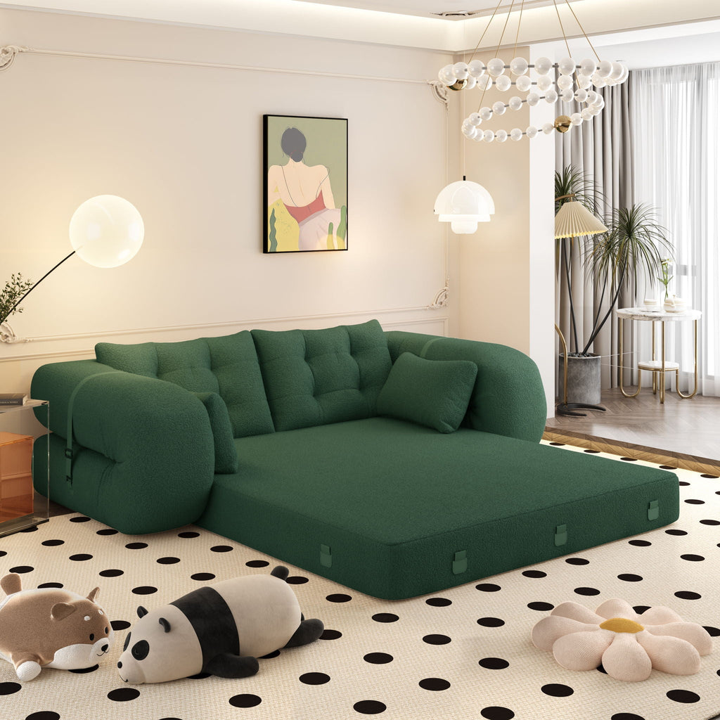 Human Dog Bed Multi Functional Foldable Sofa Bed 3 In 1