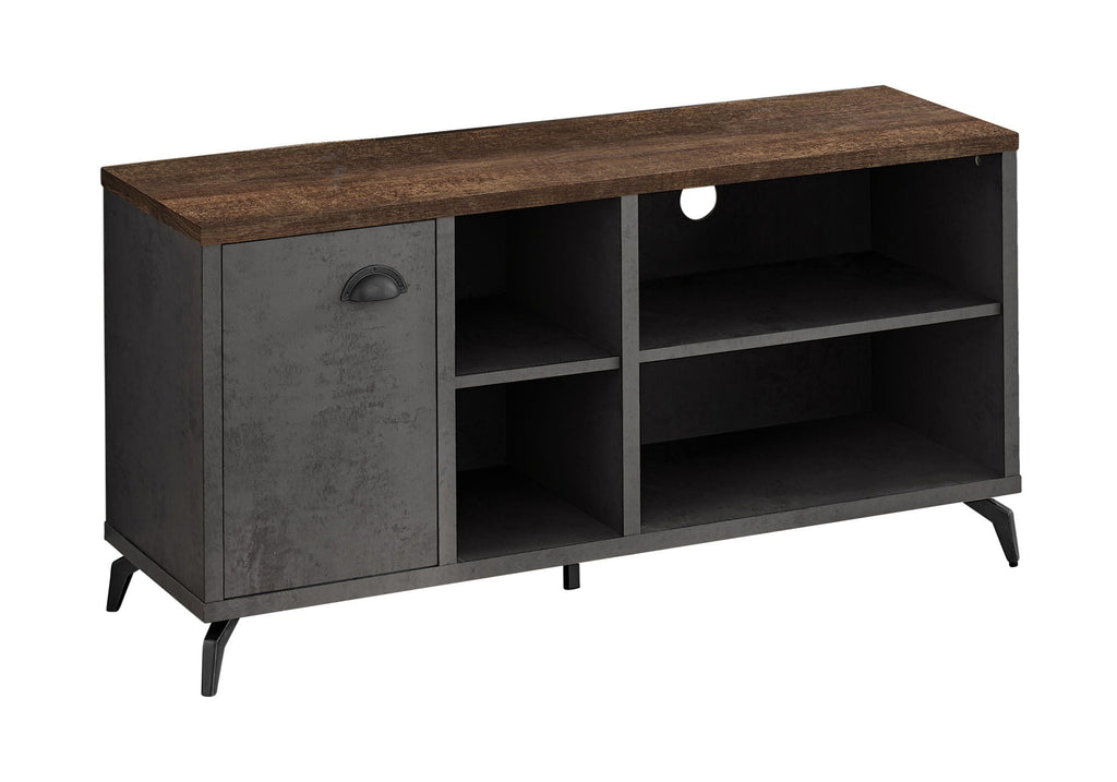 Contemporary TV Stand Console with Storage Cabinet
