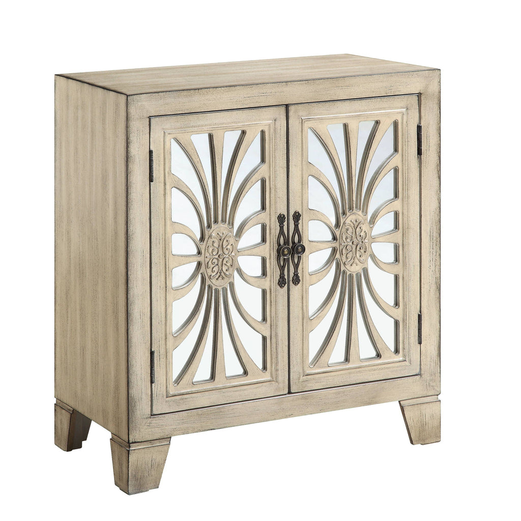Nalani Console Cabinet - Antique White
