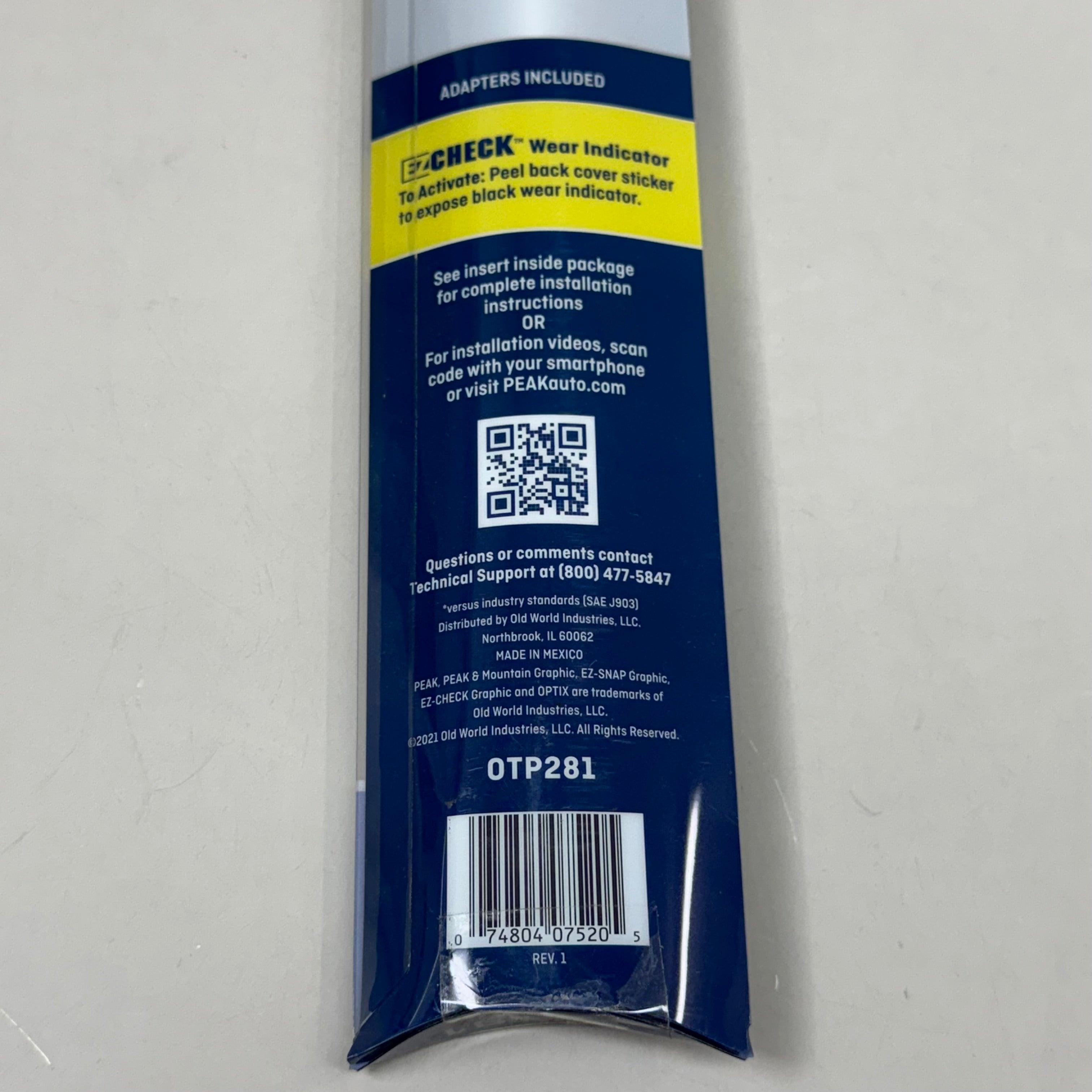 PEAK (2 Pack) Optix Plus Beam Wiper Blades 28" OTP281 2x Longer Life