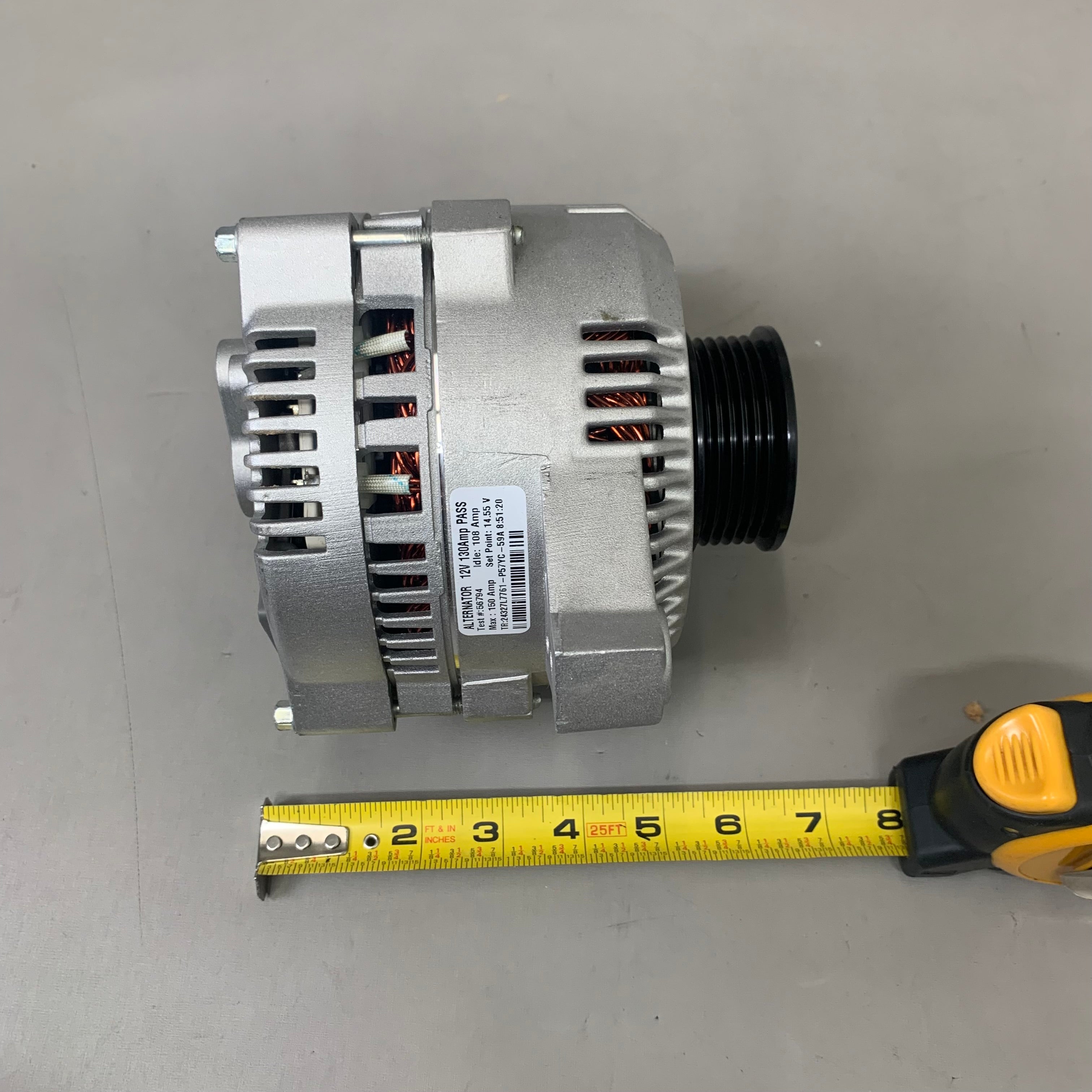 GENCO BBB Industries Industries Premium Remanufactured Alternator  130 AMP Rating 7761-P57