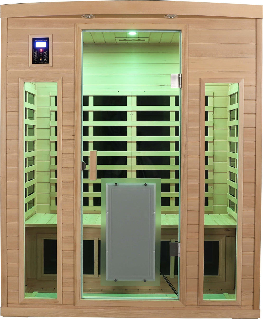 Low EMF Three person Far infrared sauna room (Roof & Floor)