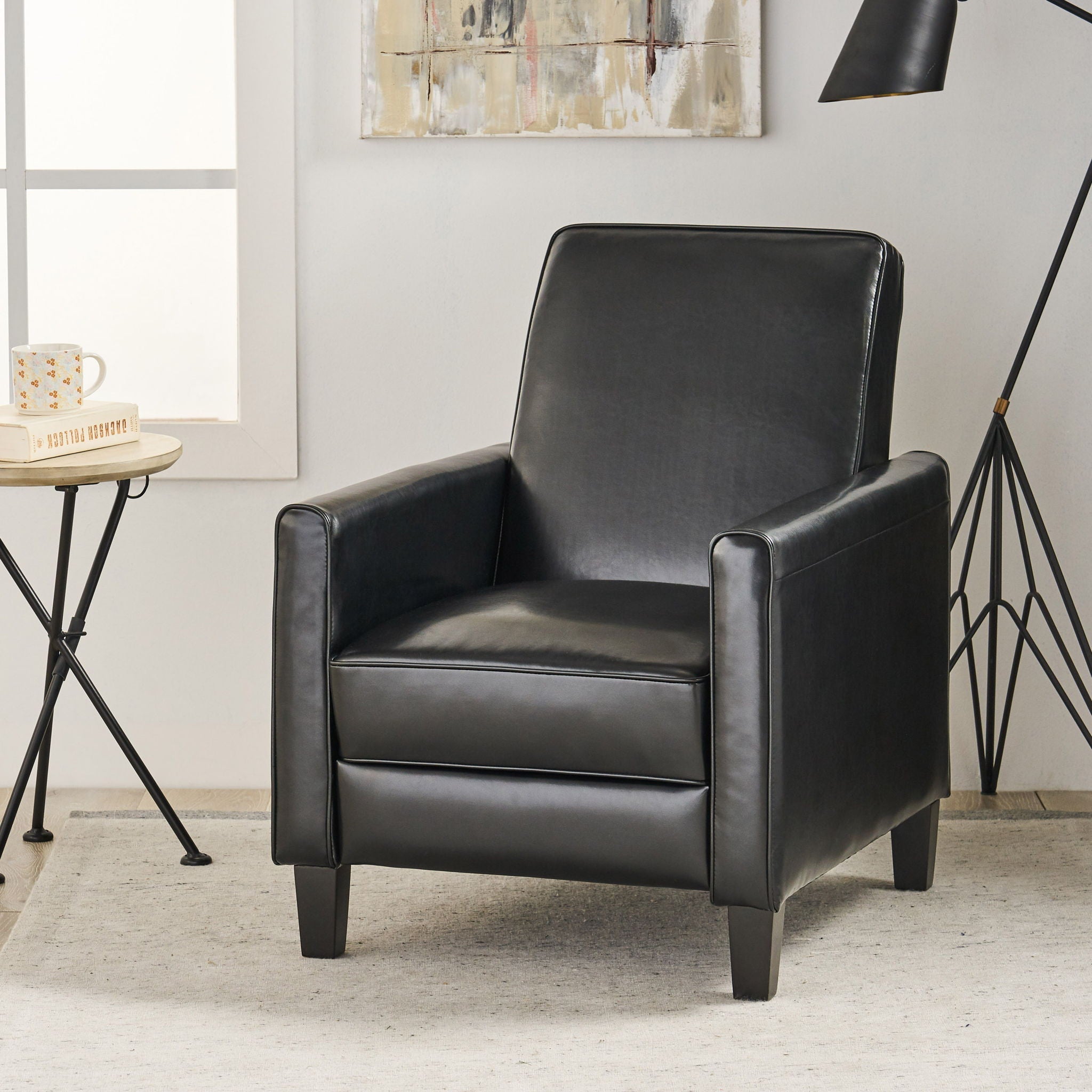 Elegant Push Back Chair for Home