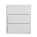 Freestanding Bathroom Vanity with Ceramic Sink and 2 Full Extension Drawers