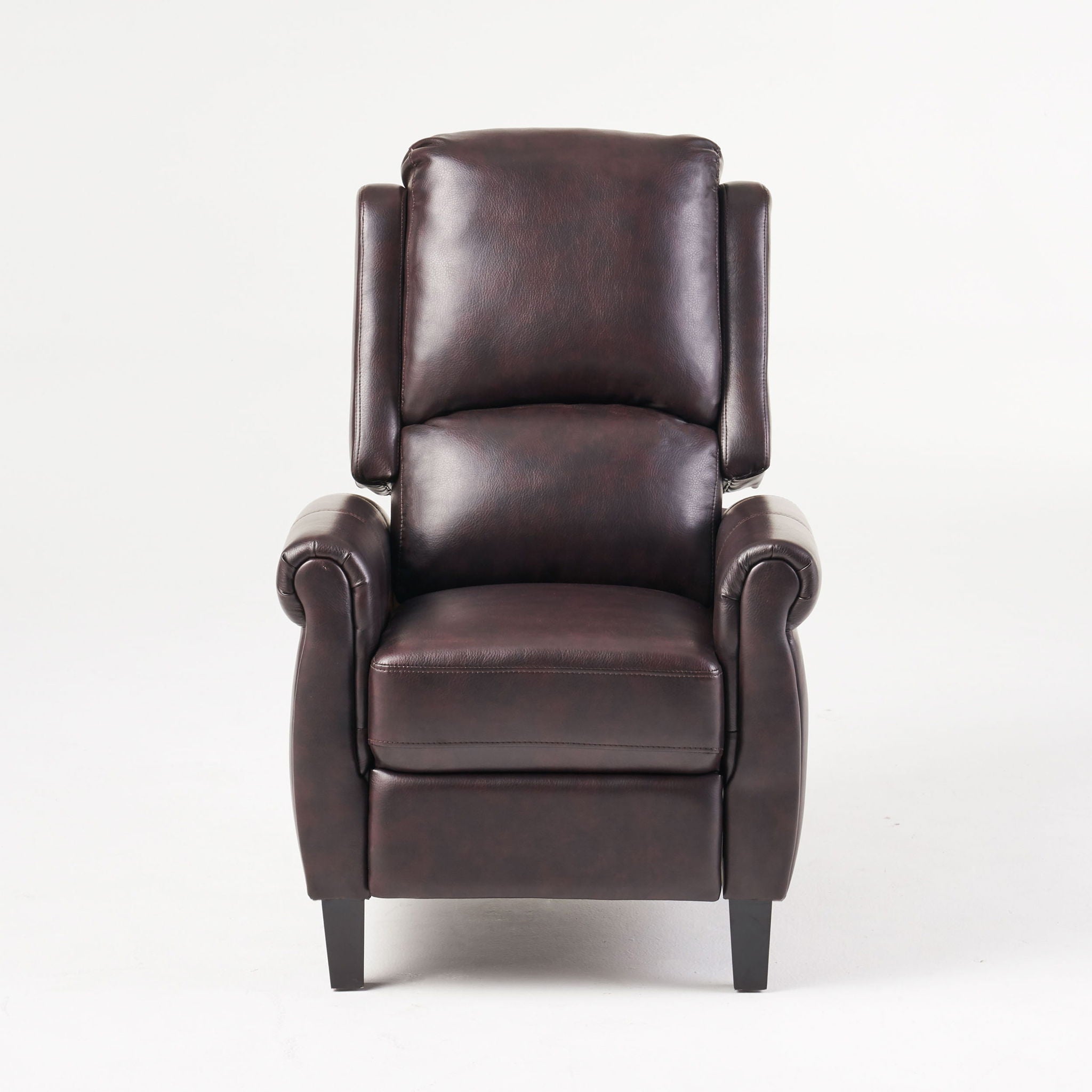 Memphis Standard Recliner Club Chair - Burgundy