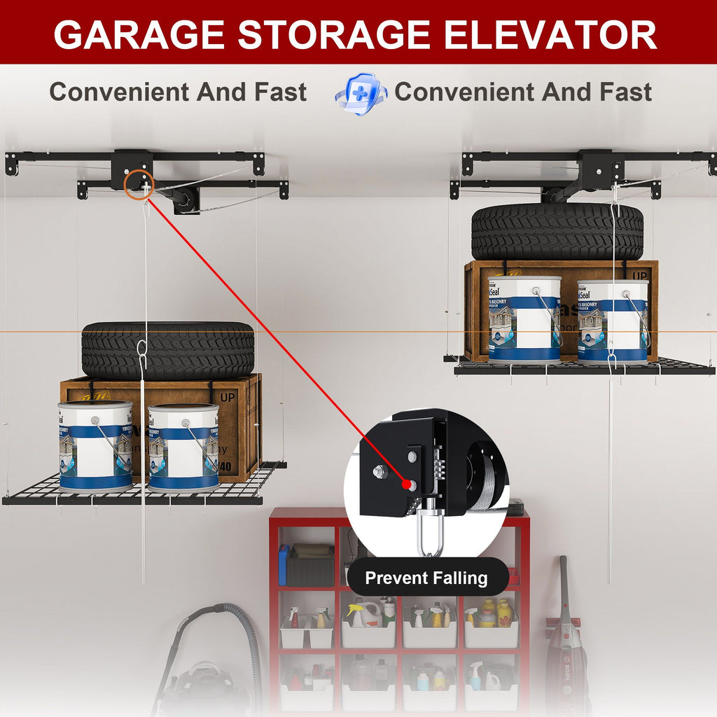Overhead Garage Storage Rack
