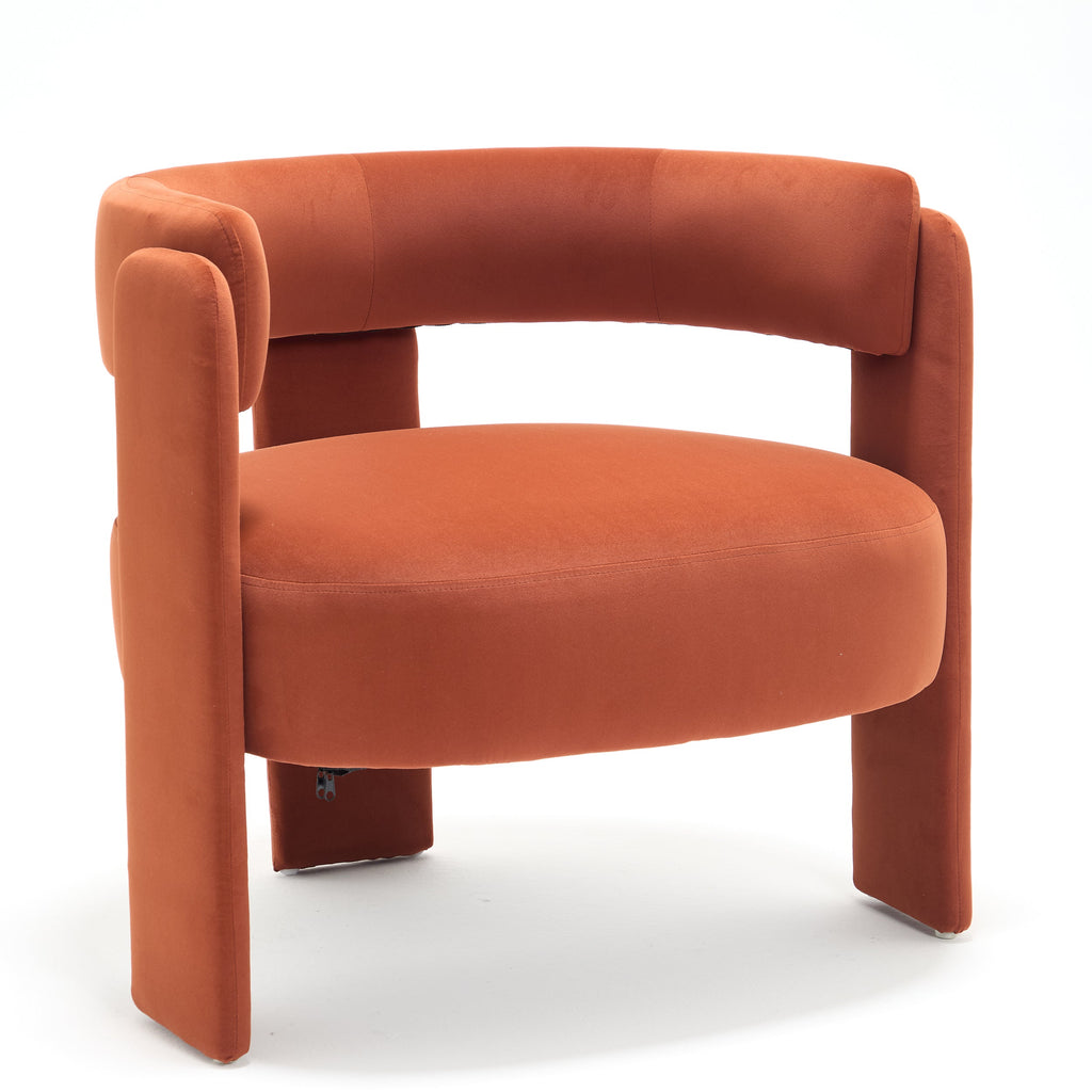 Accent Chair for Living Room, Velvet Comfy Single Sofa Chair