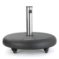 Wheelie - Round Umbrella Base with Stainless Steel Holder