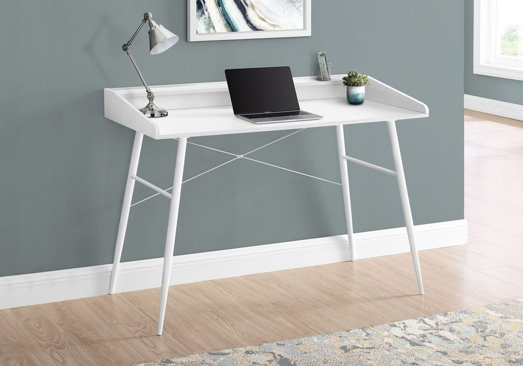 Computer Desk For Home Office With Laptop Storage Shelves
