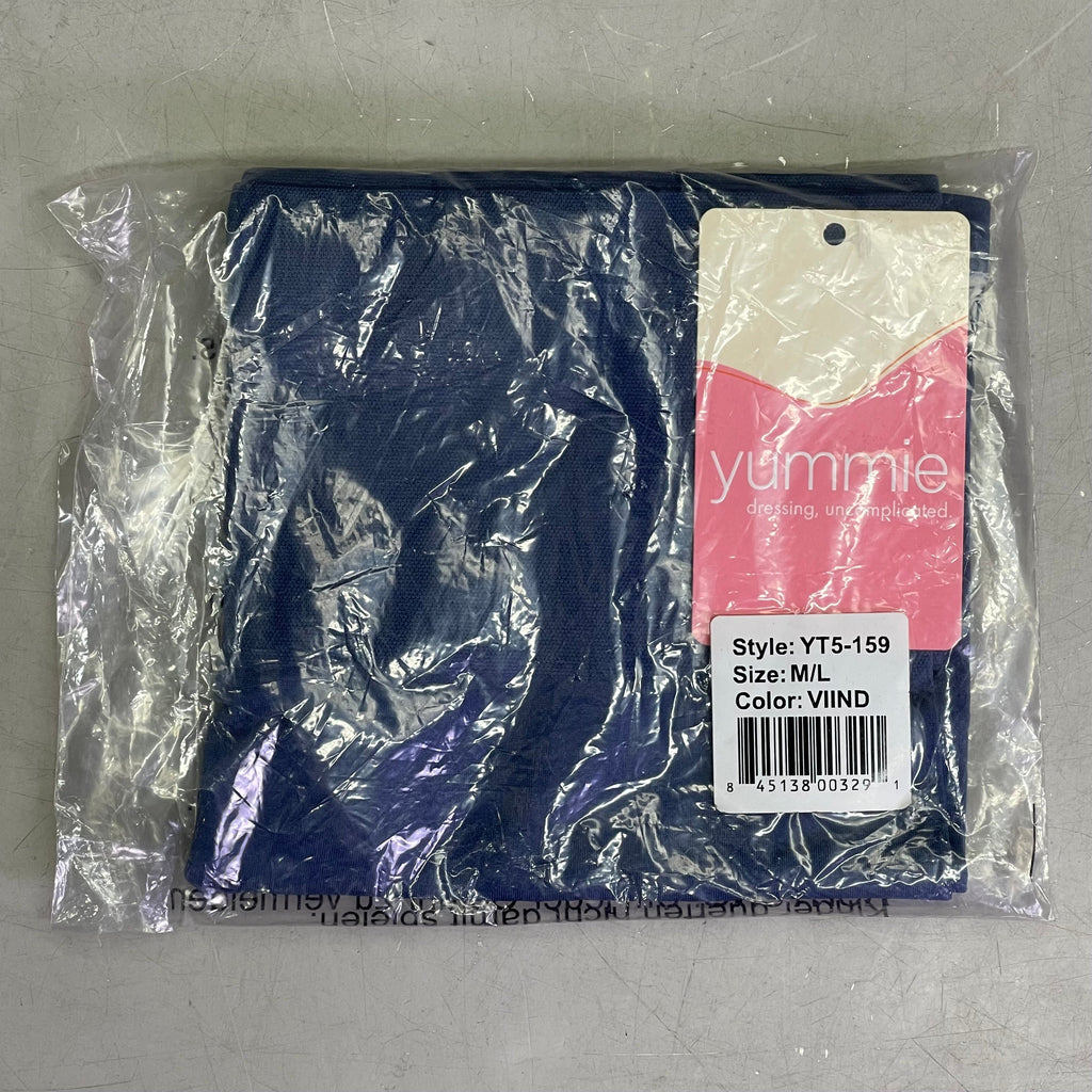 YUMMIE Seamless Shaping Shorties Medium/Large Blue YT5-159