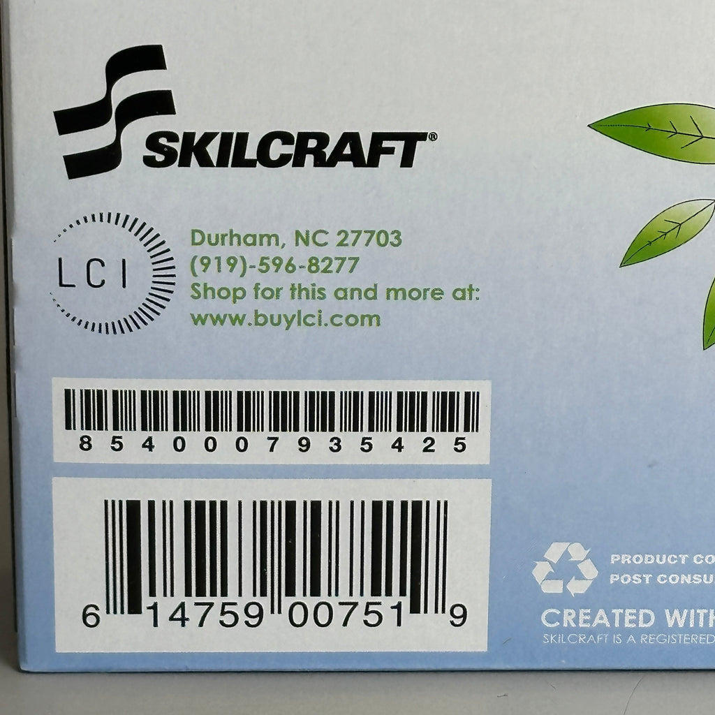 SKILCRAFT Unscented White 100 Count 2 Ply Facial Tissues (3 PACK)