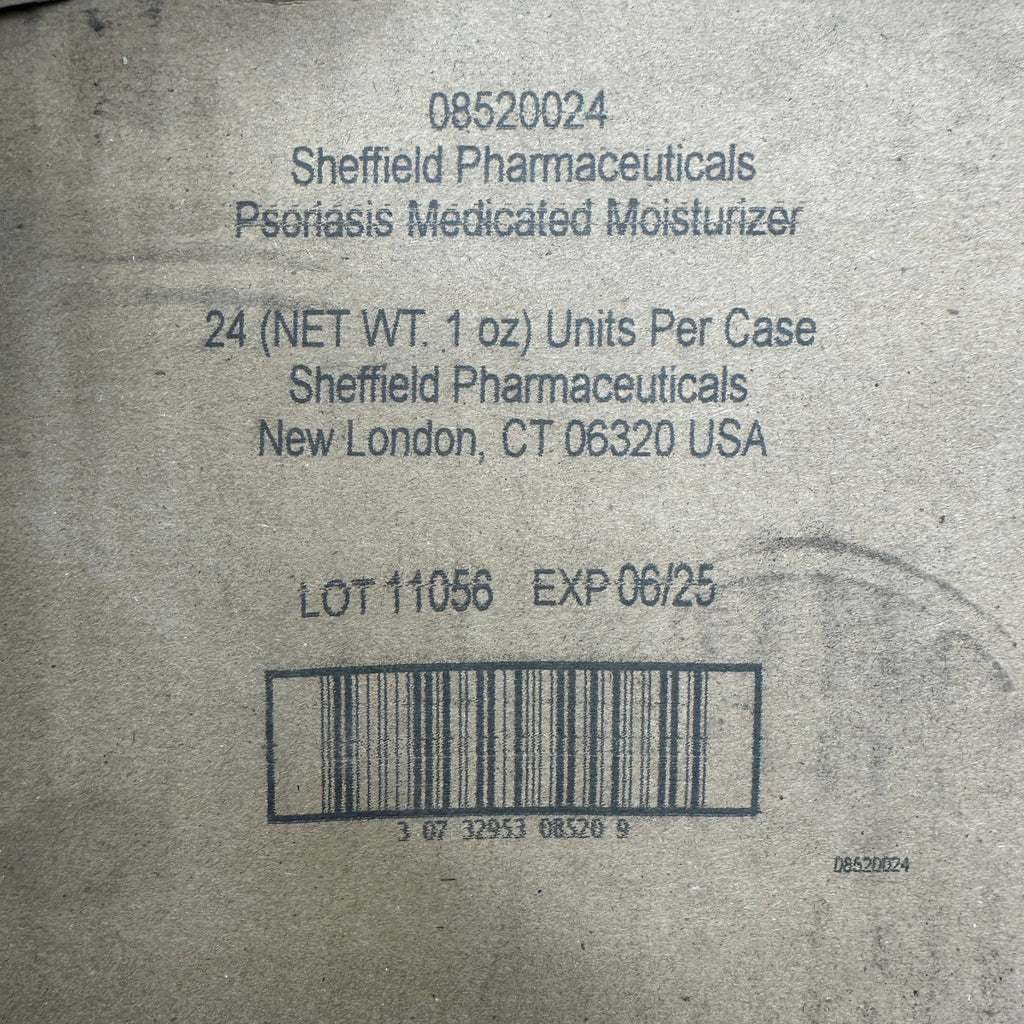 SHEFFIELD Psoriasis Relief Medicated Moisturizer 1 oz 06/25