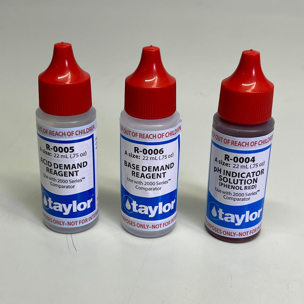 TAYLOR  Easy-To-Kit Complete Swimming Pool Water Testing Kit  Multicolor K-2005
