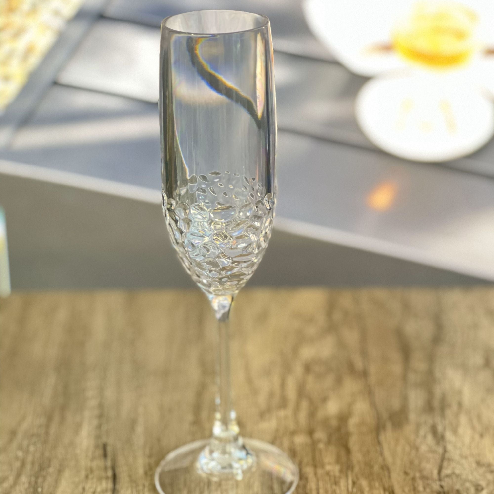 Tritan Lexington - Unbreakable Plastic Champagne Flutes, Durable Glass Alternative (Set of 4), 6Oz - Clear