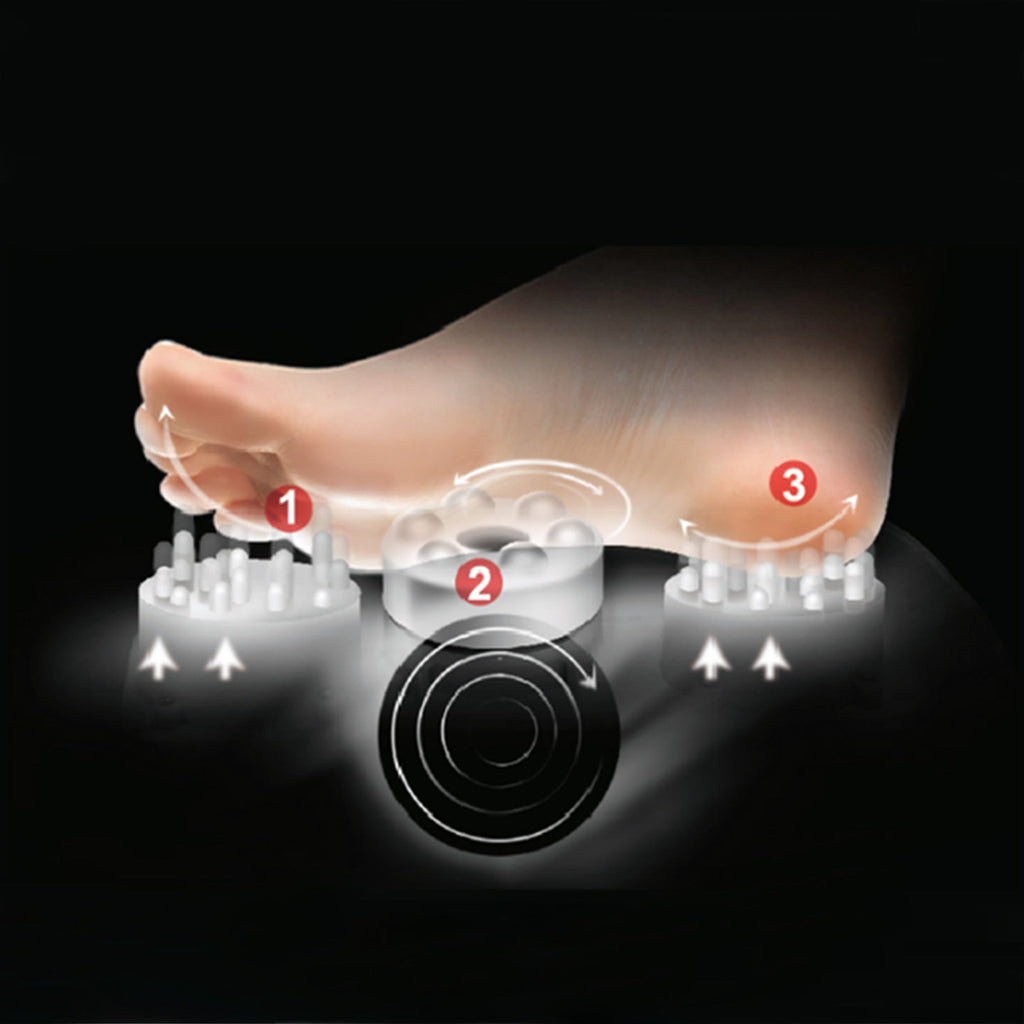 Foot Massager with Heat-Black