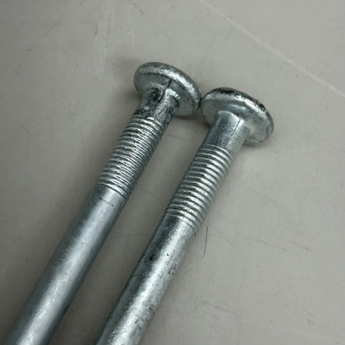 (Pack Of 4) Galvanized Landscape Spike Nails  20" Overall Length Chrome