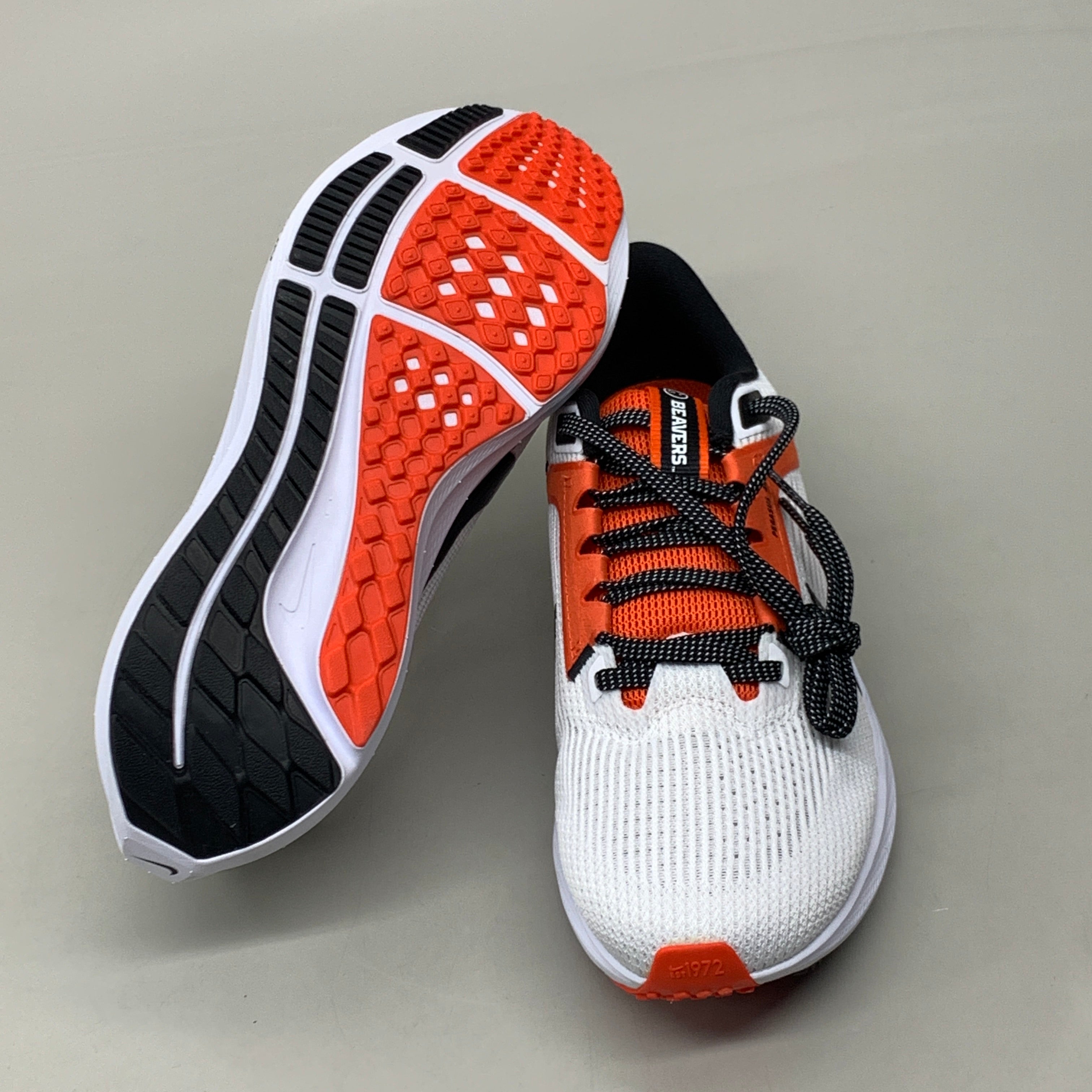 NIKE Zoom Pegasus 40 Oregon St Shoes White Team Orange & Black 15.5 W 14 M DZ5954-100