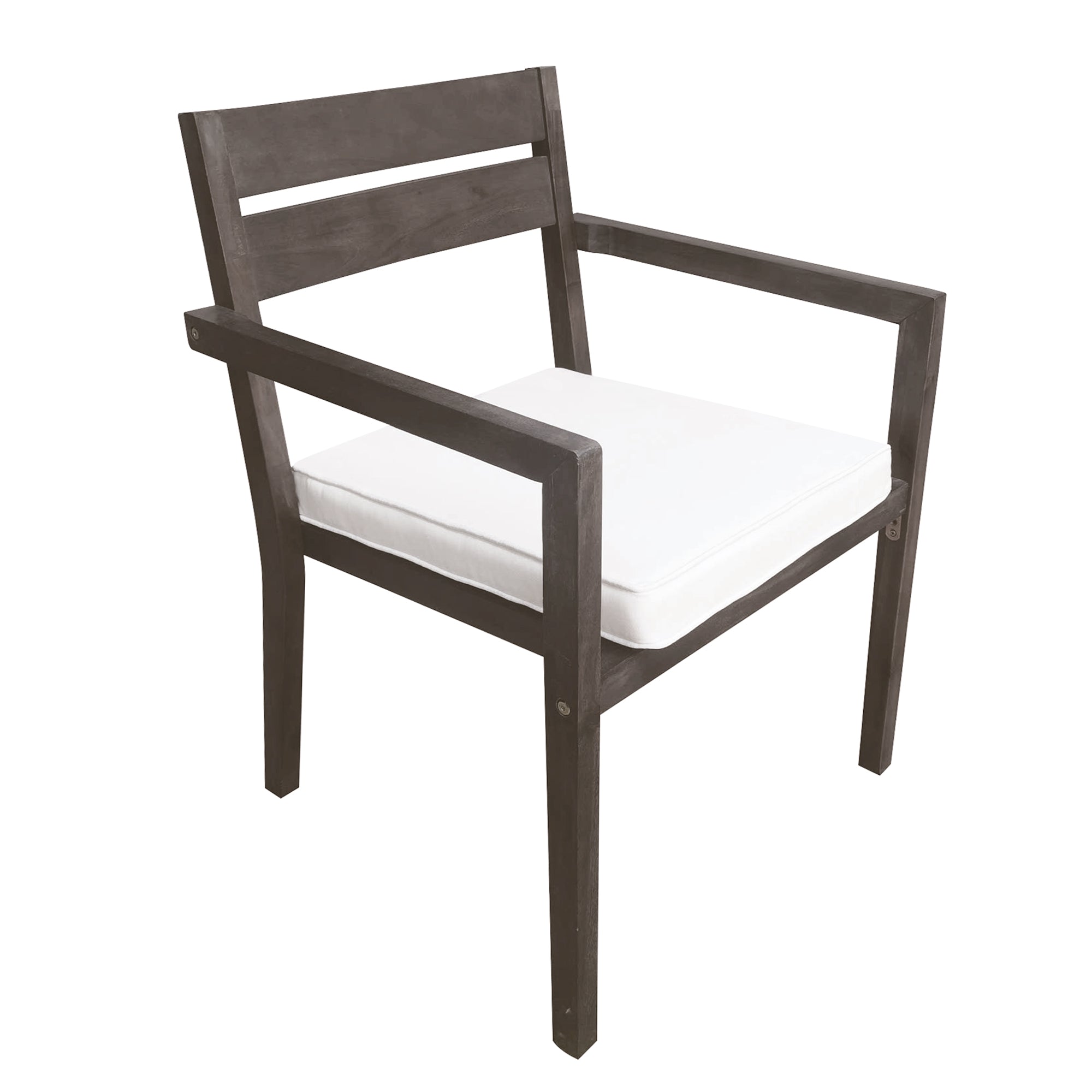 U_Style 7 Pieces Acacia Wood Outdoor Dining Set with Cushions