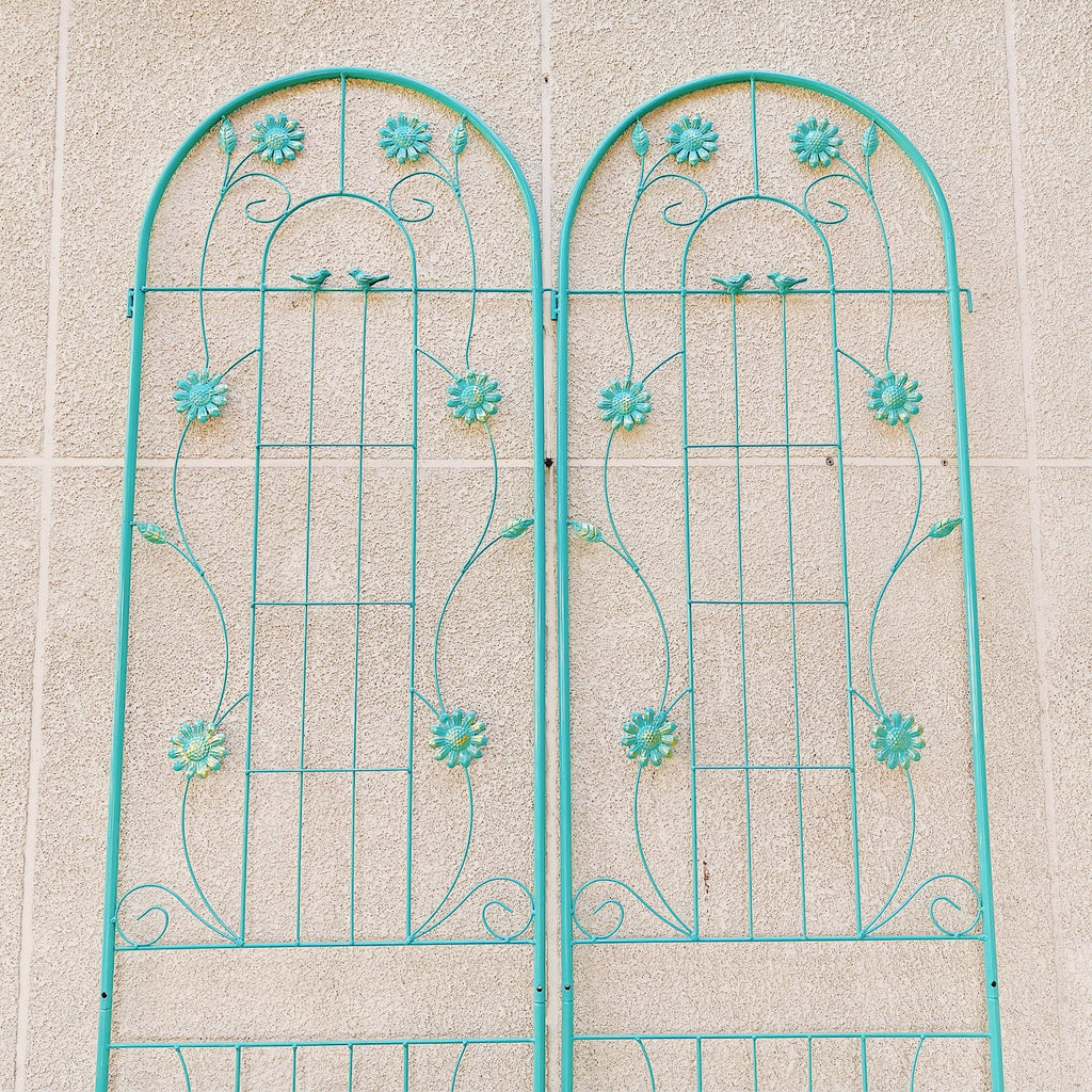 Metal Garden Trellis Rustproof Trellis For Climbing Plant Outdoor Flower Support