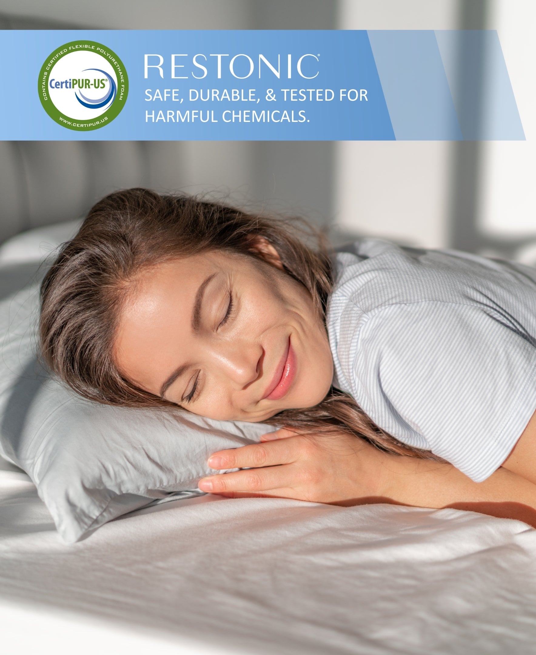Restonic ComfortCare Hybrid Restful Nights Firm Full Mattress