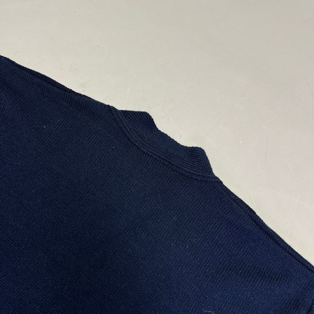 COBMEX Retail Clerk Long Sleeve Cardigan Women's Sz M Postal Navy (Pre-Owned)