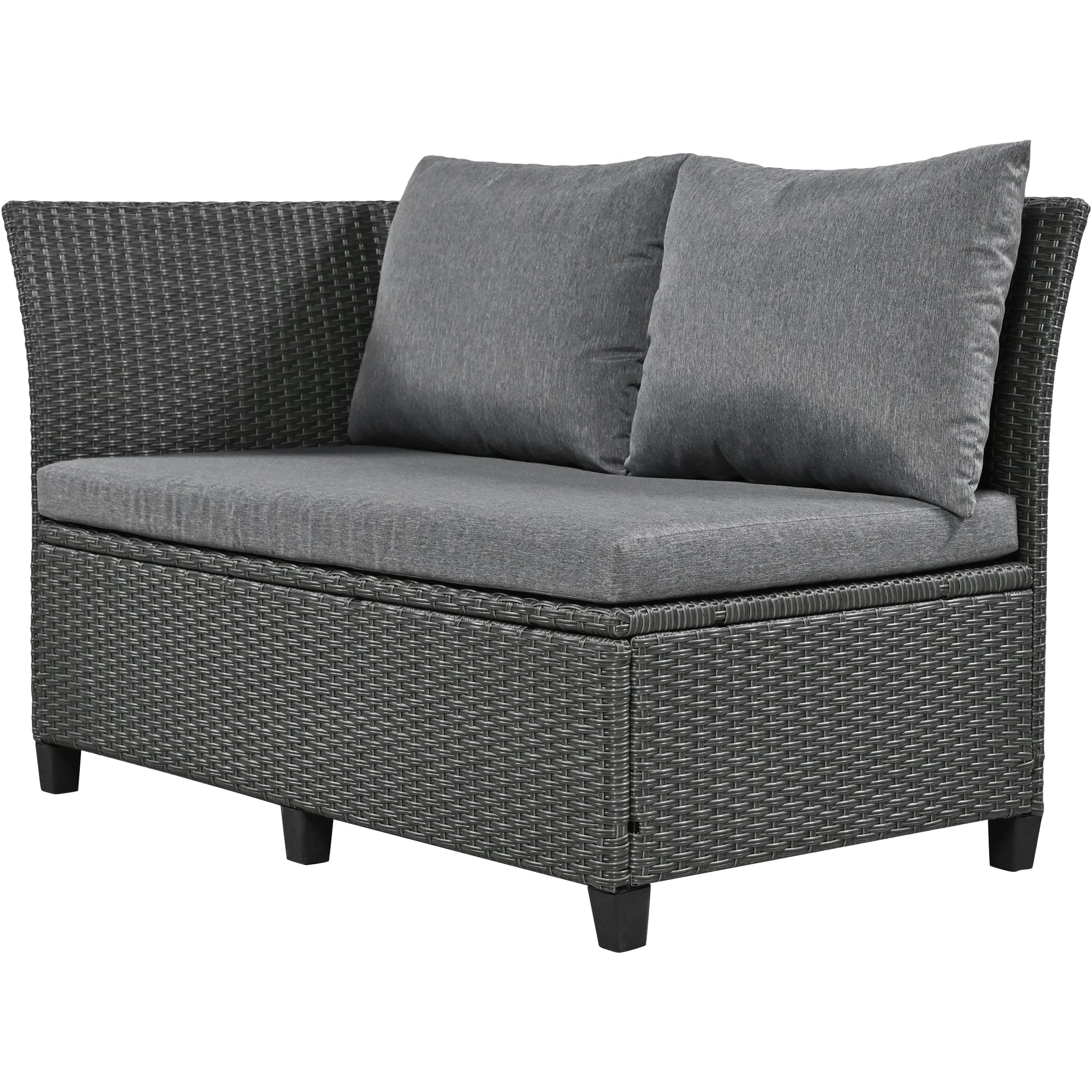 Tomax 5-Piece Outdoor Patio Rattan Sofa Set