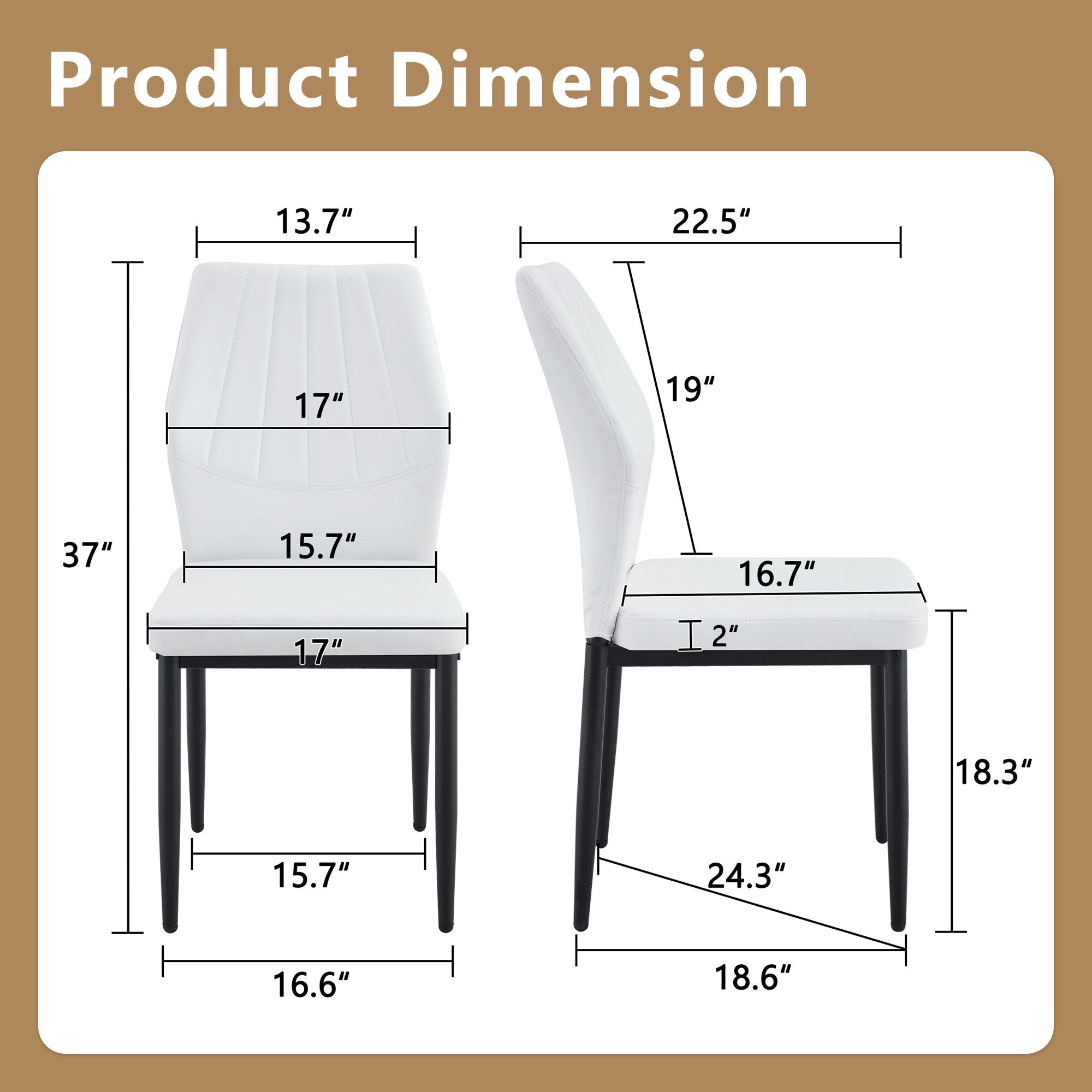 Dining Chairs With Shell Pattern, Comfort and Style