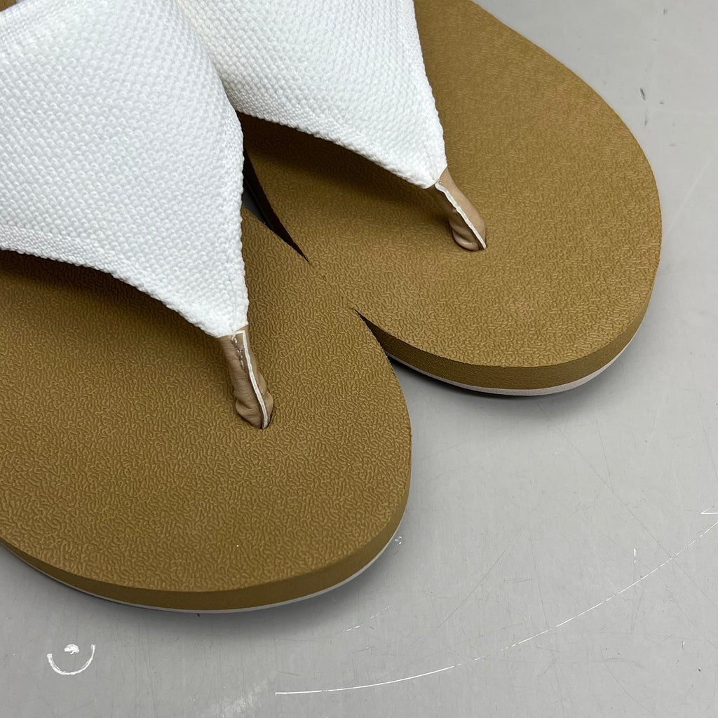 COBIAN Bermuda Bounce Mesh Strap Women's Sz 9 EU 39.5 Cream BEB24-110-9