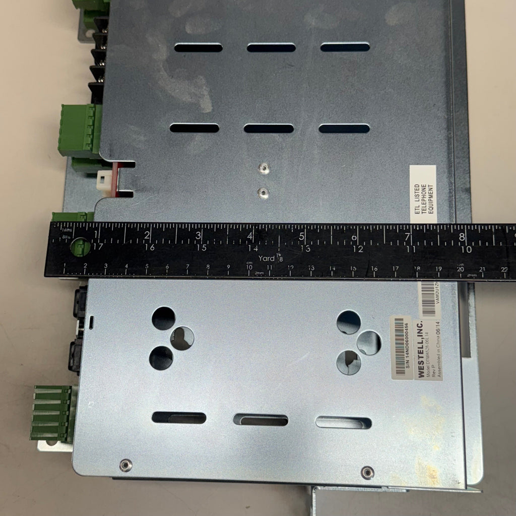 WESTELL Digital Termination Mounting Assembly Sz 17” L x 8.2” W x 2” H Gray