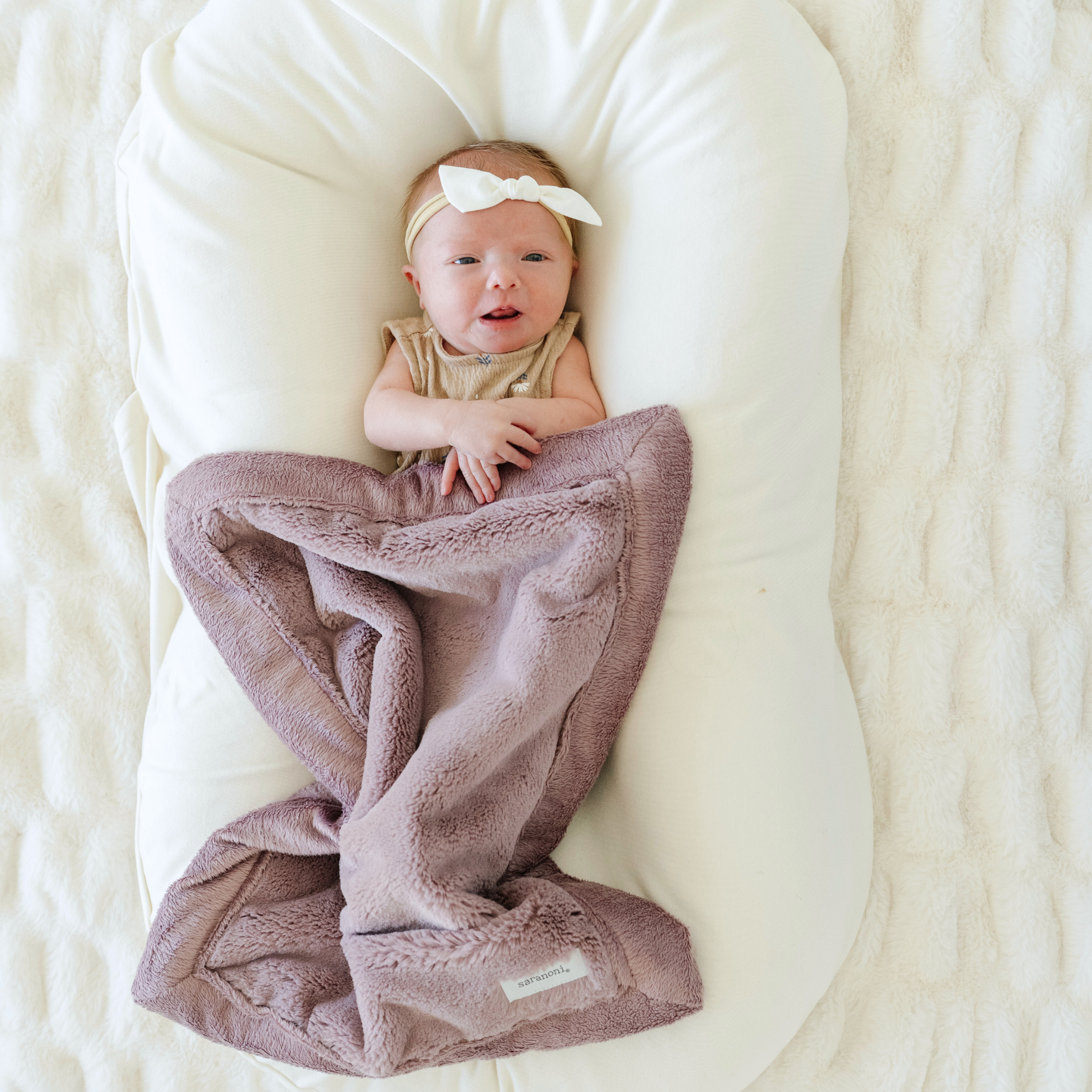 Lush Mini Blankets by Saranoni