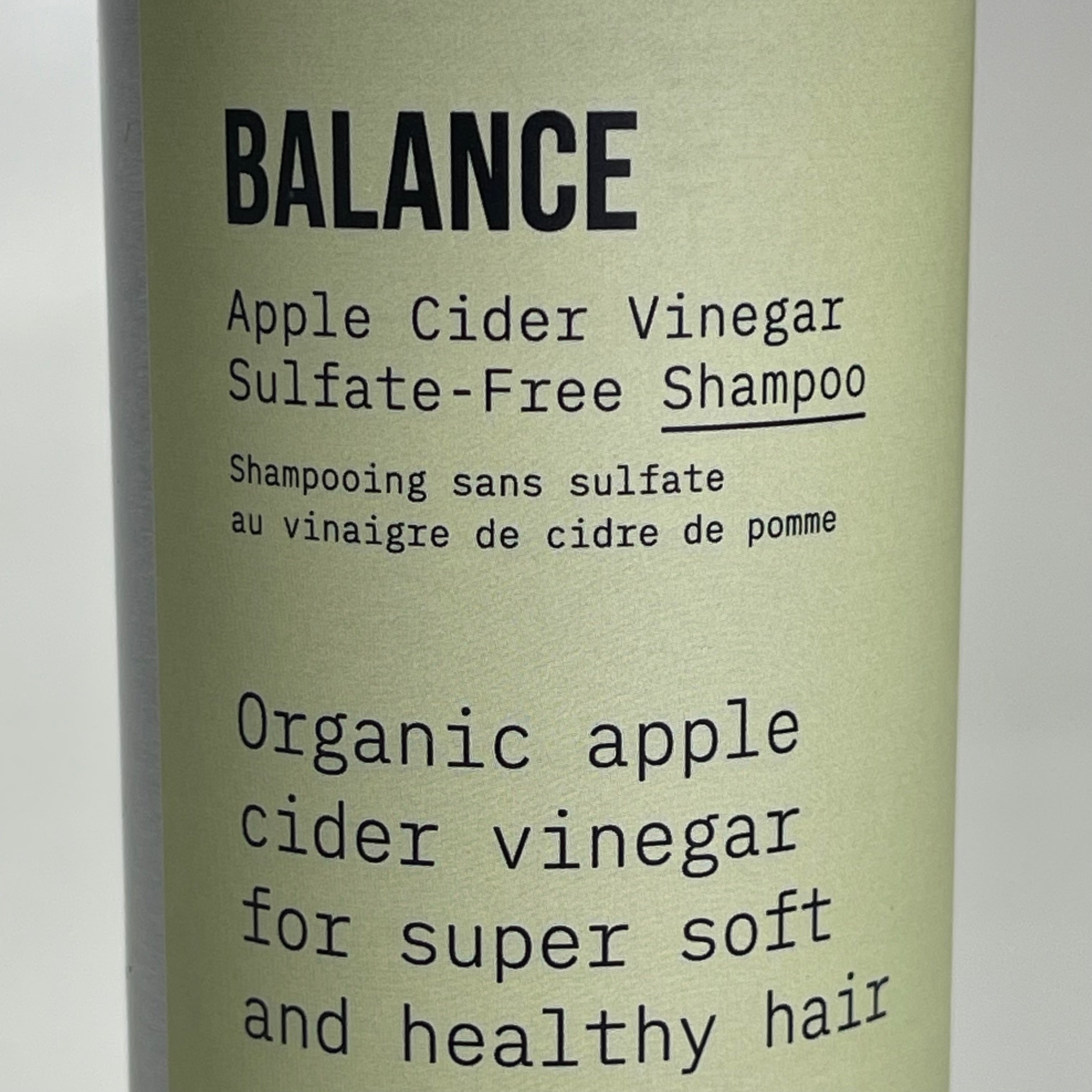 AG CARE Balance Shampoo Apple Cider Vinegar Sulfate-Free 12 fl oz 100094