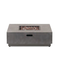 Modern Square Fire Pit With 50,000 BTU