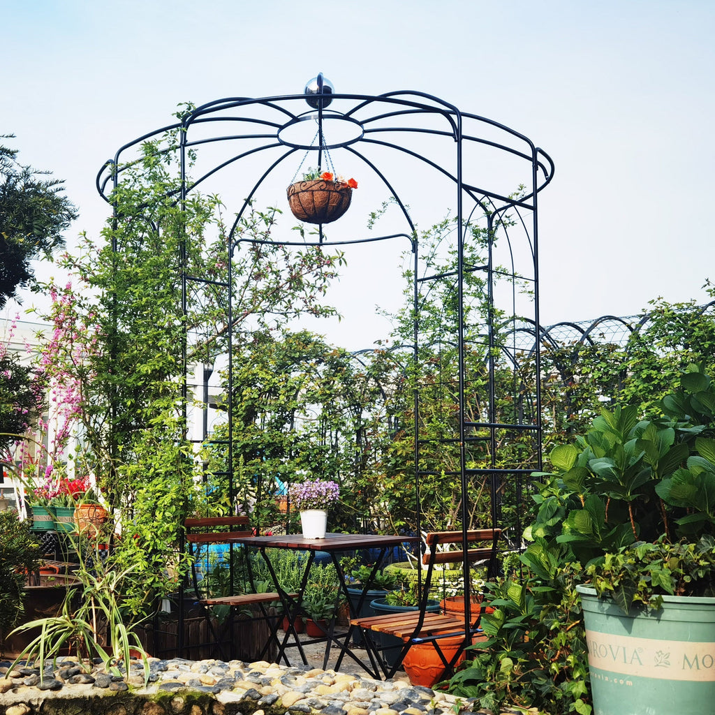 Metal Garden Arch Iron Pergola