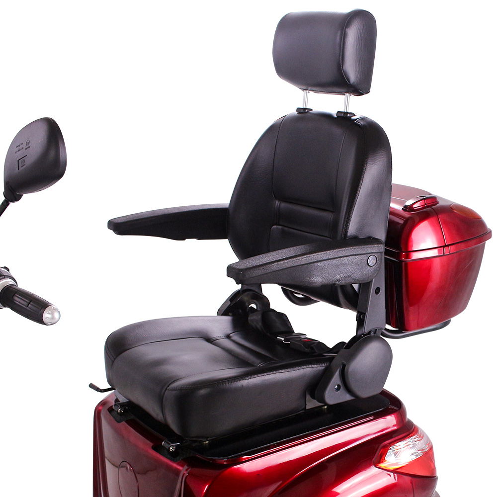 Fastest Mobility Scooter With 4 Wheels & Seniors - Red