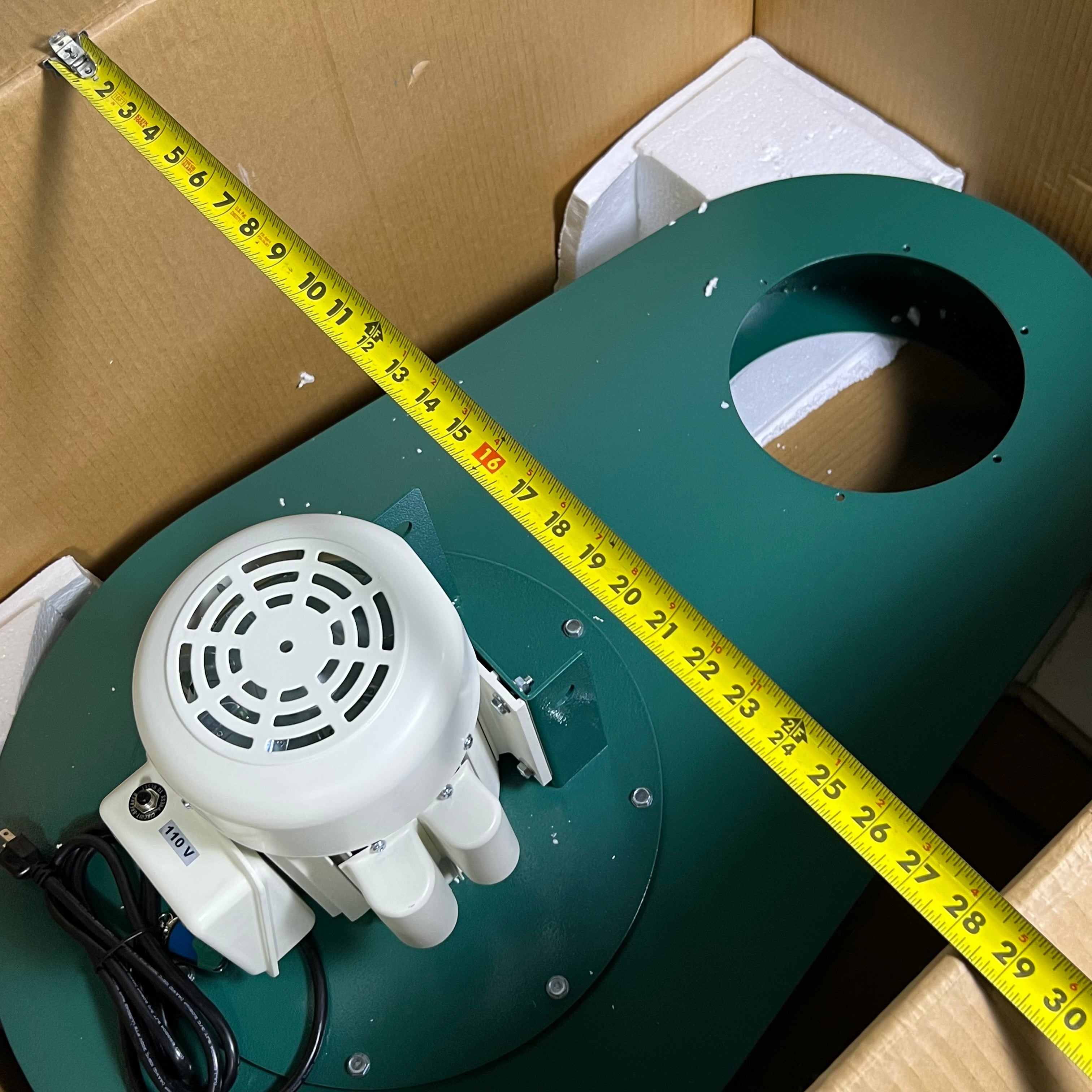 GRIZZLY INDUSTRIAL (1 Box) 1 1/2 HP Cyclone Dust Collector Motor Box 1 of 3