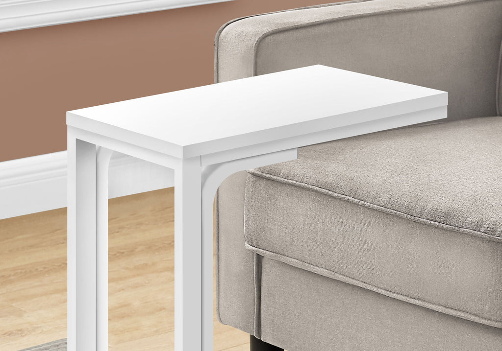 Accent Table, C-Shaped Modern Design