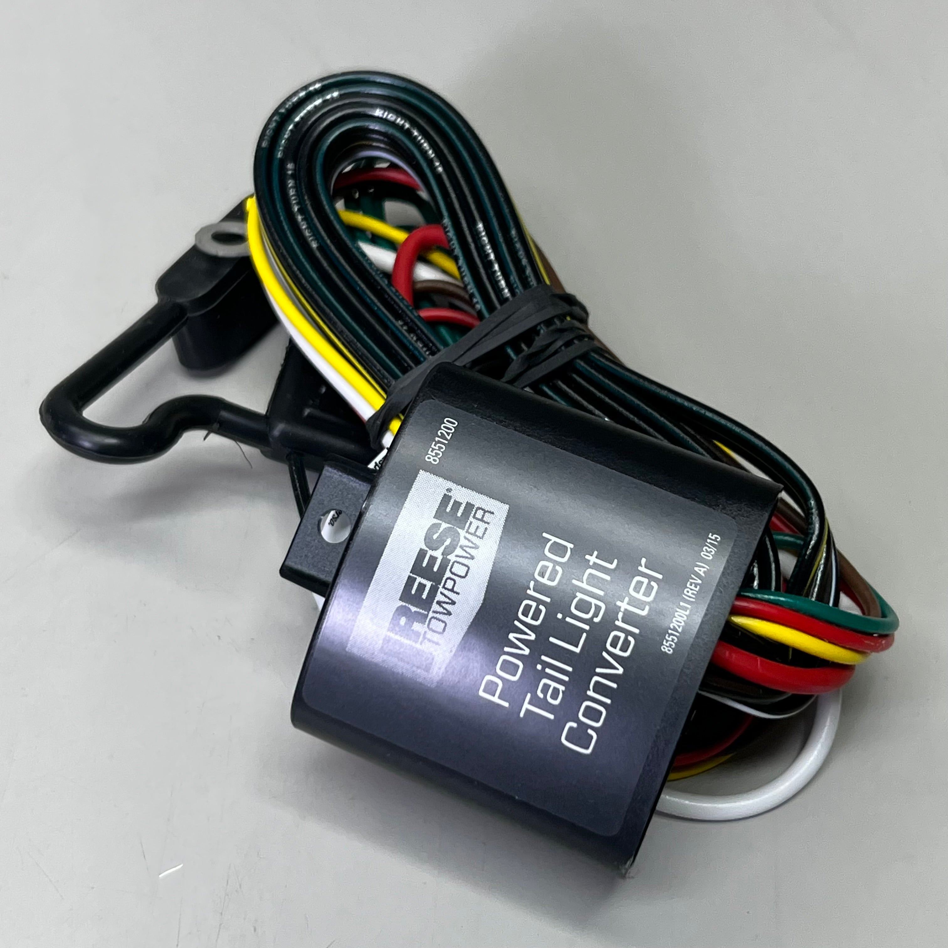 REESE TOWPOWER Powered Tail Light Converter Kit Sz 7" H x 3.5" W 4 Flat 8551200