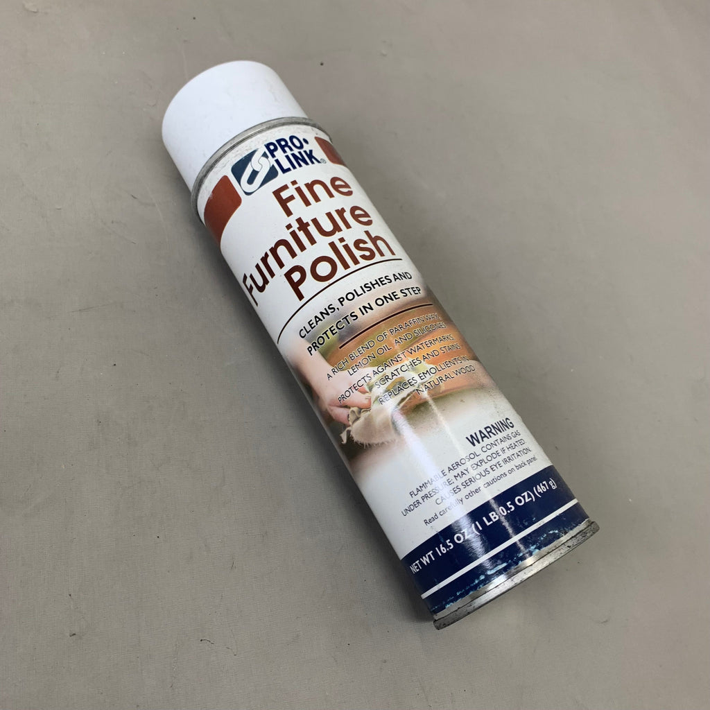 PRO LINK Fine Furniture Wood Polish 16.5 oz ZXY026