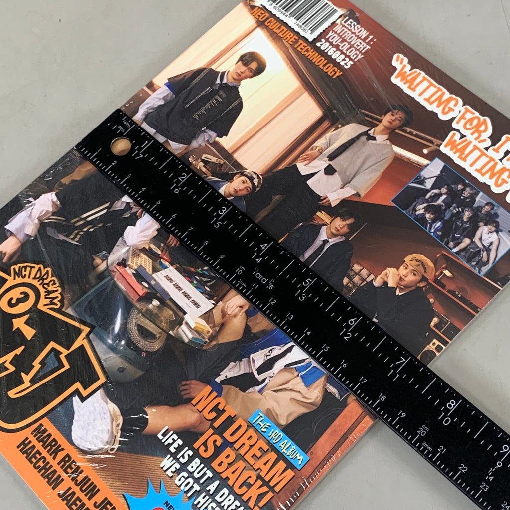 NCT Dream the 3rd Album ISTJ Photobook ver Audio CD ORANGE VERION